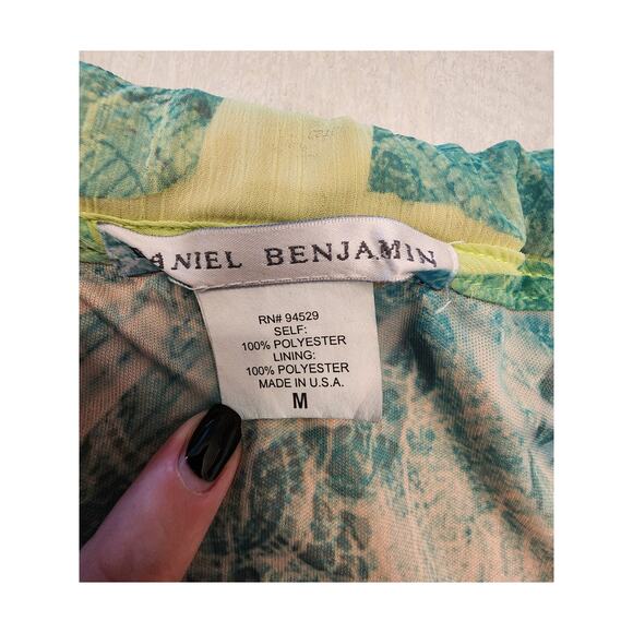 Daniel Benjamin Women's Tunic Dress SZ Medium Fairycore Bohemian Festival - Picture 8 of 12